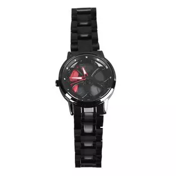 Автомобильные часы с японским кварцевым механизмом, вращающимся ремешком из нержавеющей стали, в стиле гоночного автомобиля, Spi