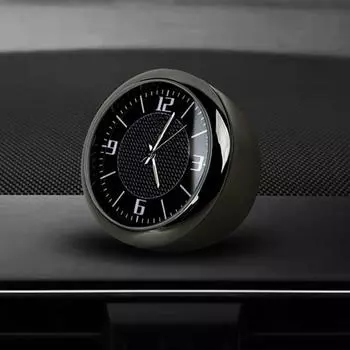 Автомобильные часы светящиеся мини-автомобили внутренние наклеенные цифровые часы механика кварцевые часы авто орнамент 40 мм 43 мм