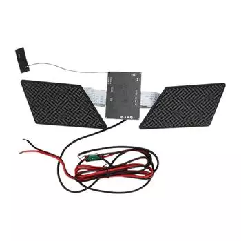 Автомобильные дьявольские глаза, модификация света, подмигивающий глаз, сделай сам, анимация, светодиодная панель указателей поворота, пиксель сигнала Fo I9D7 A-1set