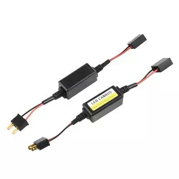 Автомобильные декодеры черные DC 9V-16V легко установить H7 LED Canbus Plug And Play 2 шт./компл. автомобильные запчасти высокого качества CHINA