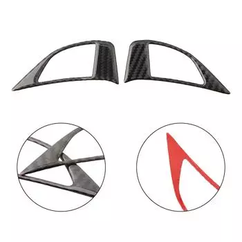 Автомобильные детали из высококачественного материала, совершенно новый руль, производительность/изготовление на заказ, 2 шт., внутреннее рулевое управление из углеродного волокна CHINA