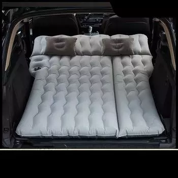Автомобильные дорожные кровати, надувной надувной матрас, спальная кровать, складная подушка для самостоятельного вождения, туристический коврик для кемпинга, надувной диван серый
