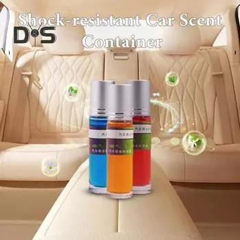 Автомобильные духи, эфирные масла, роллерные флаконы 10 мл, прозрачные стеклянные флаконы с шариками из нержавеющей стали для ароматерапии, долговечные ароматизаторы в таблетках зелёный