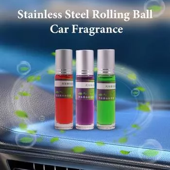 Автомобильные духи эфирные масла роллерные флаконы 10 мл прозрачные стеклянные флаконы с роликами зелёный