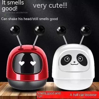 Автомобильные духи, динамический робот, автомобильный ароматический диффузор, предметы украшения автомобиля, покачайте головой, благовония в машине