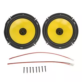 Автомобильные дверные динамики Treble Bass Stereo 600W Coaxial Speaker для транспортного средства Truck 6 дюймов 2 шт.