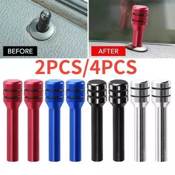 Автомобильные дверные замки, штифты, универсальный автомобильный грузовик, ручка замка внутренней двери, штифты для Volkswagen VW Polo Beetle MK2 MK3 CC