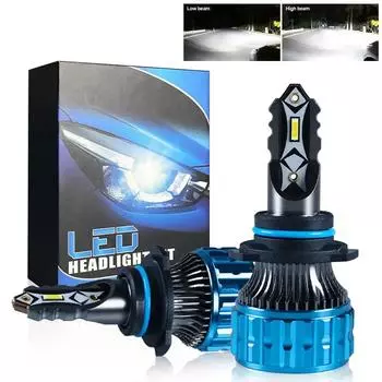 Автомобильные фары 12000LM 60W H4 LED H7 Canbus H1 H3 H4 H7 H11 9005 9006 6000K лучевые лампы автомобильные фары светодиодные лампы для автомобиля