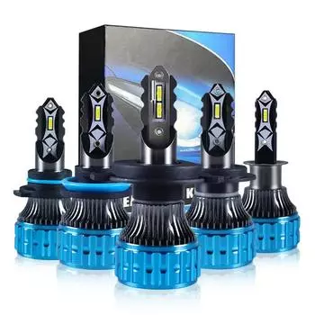 Автомобильные фары 12000LM 60W H4 LED H7 Canbus H1 H3 H4 H7 H11 9005 9006 6000K лучевые лампы автомобильные фары светодиодные лампы для автомобиля