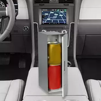 Автомобильные холодильники и обогреватели 5 В/1,2 А, портативный USB-мини-холодильник для еды, напитков серебряный