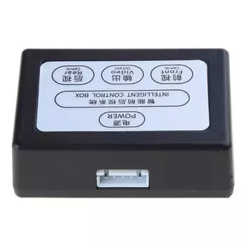 Автомобильные камеры заднего вида с 2-сторонним блоком управления для переключения вида спереди/сзади чёрный