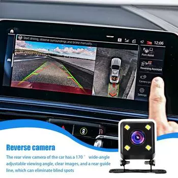 Автомобильные камеры заднего вида Водонепроницаемая светодиодная камера заднего вида Ночное видение Автомобильная камера заднего вида Автомобильный стиль для автомобилей Внедорожники Автофургоны Пикап