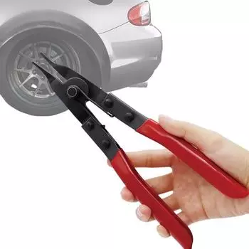 Автомобильные клещи для стопорных колец, встроенные пружинные обратные плоскогубцы, снятие, установка, разжимные плоскогубцы для мотоциклов, автомобилей, грузовиков CHINA