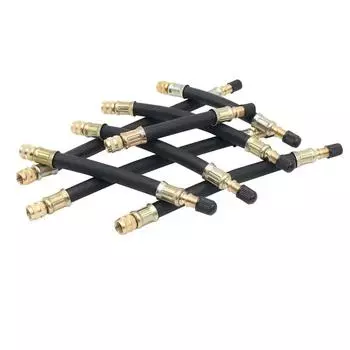 Автомобильные колеса Адаптер штока клапана Удлинители вентилей шин Камера Автомобильная надувная камера Шины Надувной шланг 100mm