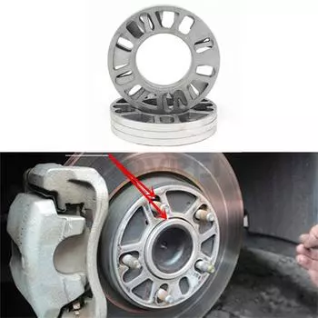 Автомобильные колеса ET Дисковые тормоза Лист Автомобильные колесные пластины Задние барабанные тормоза Автомобильные инструменты One Size серебряный
