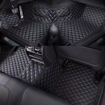 Автомобильные коврики для Hyundai Solaris Tucson 2022 Santa Fe Coupe Kona Veloster I10 I40 I20 Ix35 Accent, автоаксессуары