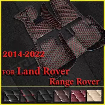 Автомобильные коврики для Land Rover Range Rover Sport 2014 2015 2016 2017 2018 2022 Custom auto foot красный