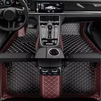 Автомобильные коврики из искусственной кожи на заказ для BMW X3 G01 2018-2022 года Детали интерьера автомобиля