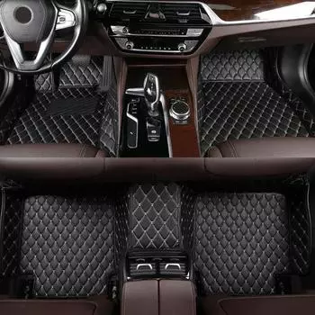 Автомобильные коврики YOTONWAN подходят для 98% модели автомобиля для Toyota Lada Renault Kia Volkswage Honda BMW BENZ аксессуары для ног