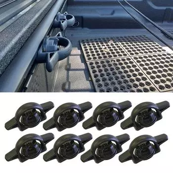 Автомобильные крепежные анкеры для багажника Toyota Tacoma Tundra 2005-2021 для Jeep Gladiator, крюк для багажника пикапа Ram Rail System
