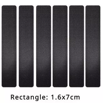 Автомобильные крепежные аксессуары Диванная лента своими руками Универсальные липучки Двусторонние нескользящие наклейки для фиксации ковров Самоклеящиеся наклейки для одежды Искусство 70mm чёрный