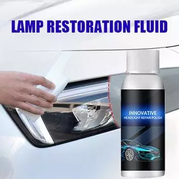 Автомобильные лампы Кристалл Покрытие Ремонт и Ремонт Средство Инструмент Жидкость Для Ремонта Автомобильных Ламп Автомобильные Покрытия Ремонт и Ремонт Средство