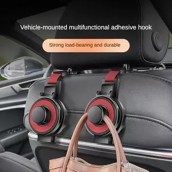 Автомобильные многофункциональные крючки, держатель для стакана с водой, автомобильный держатель для мобильного телефона, задние автомобильные крючки, автомобильная полка