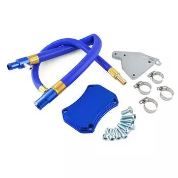 Автомобильные модифицированные фитинги трубки рециркуляции выхлопных газов Комплект для удаления охладителя клапана EGR 2011-15 Silverado Sierra 6.6L HD LML Duramax Diesel