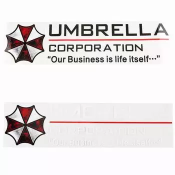 Автомобильные наклейки Umbrella Corporation креативная наклейка Deca водостойкая авто тюнинг Стайлинг украшение автомобиля