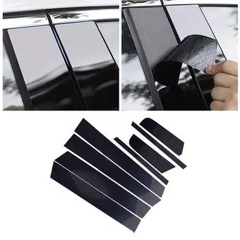 Автомобильные оконные стойки, дверные накладки, наклейки, наклейка для Mazda 3 Axela 2006-2012, внешние аксессуары