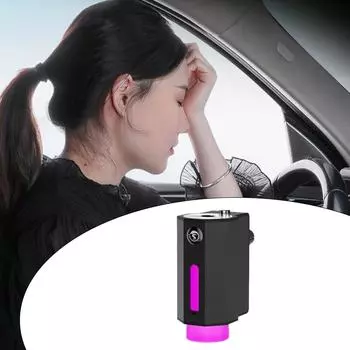 Автомобильные освежители воздуха с регулируемой концентрацией, перезаряжаемый автомобильный диффузор, освежители воздуха, увлажнитель воздуха, туман 2 чёрный