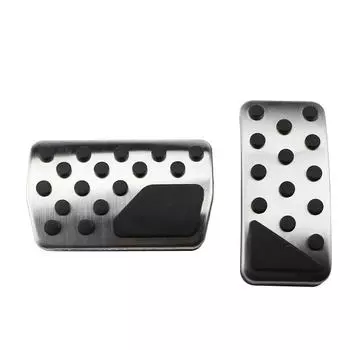 Автомобильные педали, чехол для педали газа, тормоза для Jeep Compass Liberty 2007-2016 Patriot 2011-2017 AT