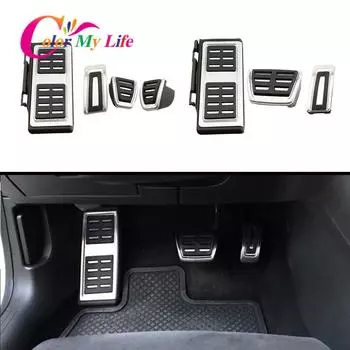 Автомобильные педали, чехол для педали сцепления, газа, тормоза для Volkswagen VW Passat Alltrack R-Line Rline Sedan Hatchback 1pc Gas pedal