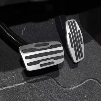 Автомобильные педали для Chevrolet Silverado MD 2019~2024, колодки для топлива, тормоза, акселератора, литой поддон без сверления, аксессуары для деталей интерьера