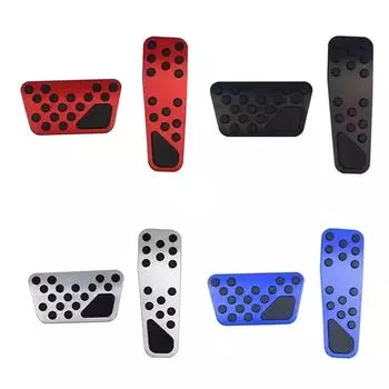 Автомобильные педали для Jeep Wrangler JK J8 TJL-J8 2007~2018 Высококачественные нескользящие акселераторные тормоза без сверления из сплава