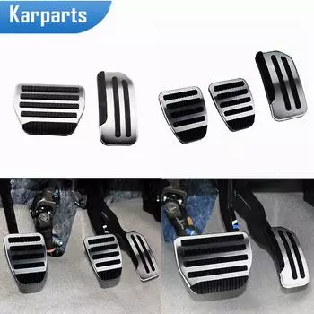 Автомобильные педали для Nissan Qashqai J11 X-Trail Rogue T32 Kicks Altima Micra Renault Koleos II Kadjar QM6, накладки на педаль газового тормоза MT