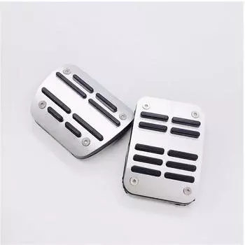 Автомобильные педали для Nissan Sylphy Pulsar B17 2013~2019 Высококачественные нескользящие акселераторные тормоза без сверления из сплава