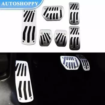 Автомобильные педали для PEUGEOT 207 301 307 208 2008 308 408 Cc для CITROEN C3 C4 DS 3 4 6 DS3 DS4 DS6 Acceleraotr, чехол для педали тормоза Rest Pedal