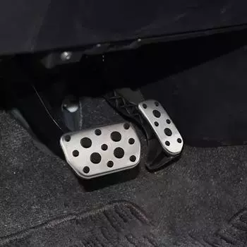 Автомобильные педали для Toyota RAV4 XA40 XLE 2013~2018 без сверления, подставка для тормоза, акселератора, крышка из сплава, поддон, детали интерьера, аксессуары