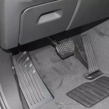 Автомобильные педали тормоза для BMW X5 iX5 G05 2019~2024, накладка на акселератор без сверления, коврик из нержавеющей стали, аксессуары для интерьера