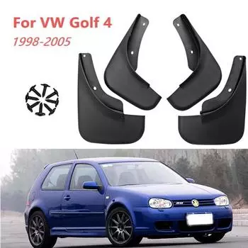 Автомобильные передние и задние брызговики, брызговики для VW Golf 4 Mk4 IV 2005-1998 2003 2000 1999 1997 2001 2002 4 pcs