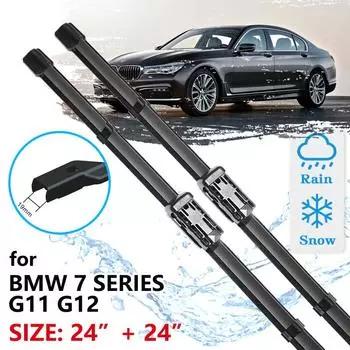 Автомобильные передние щетки стеклоочистителя для BMW 7 серии G11 G12 2014 2015 2016 2017 аксессуары для лобового стекла окна 730i 740i 740e Right Hand Drive