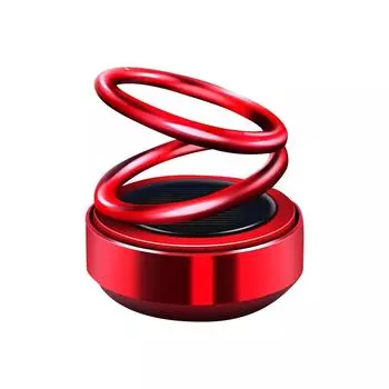 Автомобильные подвесные вращающиеся двойные кольца для ароматерапии, солнечные ароматерапевтические автомобильные аксессуары, 1 мл One Size