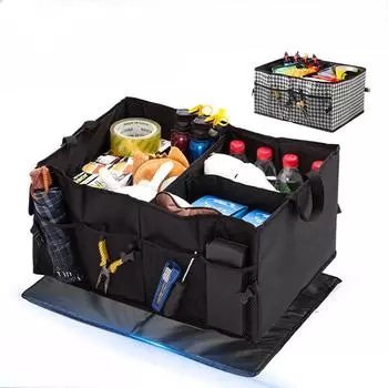 Автомобильные принадлежности багажник ящик для хранения автомобиля складная большая сумка автомобильный ящик для хранения кемпинг автомобиль ящик для хранения thickened 56 * 40 * 26CM