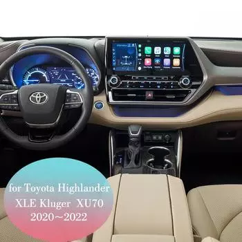 Автомобильные провода для зарядки Toyota Highlander XLE XSE Kluger XU70 2020 2021 2025 Центральная консоль телефона быстрое зарядное устройство пластина аксессуары