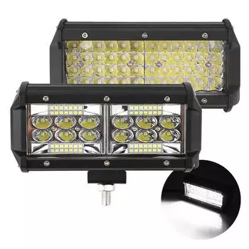 Автомобильные рабочие светодиодные фары для грузовиков, автомобилей, внедорожников, 4WD, квадроциклов, суперяркие светодиодные фары для бездорожья, точечные прожекторы, комбинированные светодиодные фары постоянного тока 12 В 24 В