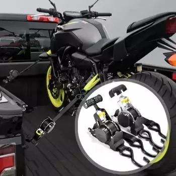 Автомобильные ремни для грузовых ремней с выдвижной лентой для мотоциклов Ремень с храповым механизмом для багажа Ремень с храповым механизмом для автомобиля