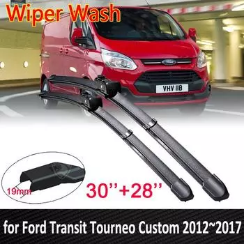 Автомобильные щетки стеклоочистителя для Ford Transit Tourneo Custom 2012 ~ 2017, переднее стекло, лобовое стекло, автомобильные аксессуары 2013 2014 LHD