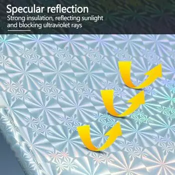 Автомобильные солнцезащитные козырьки, защита от солнца, теплоизоляционные шторы, автоматические рулонные жалюзи 40x125cm