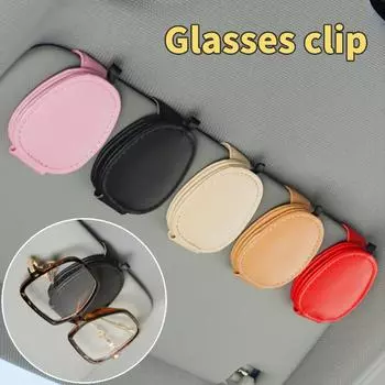 Автомобильные солнцезащитные очки Держатель Солнцезащитные козырьки Солнцезащитные очки Клип Очки Чехол Крепление Билет Карта Клип Автомобильные аксессуары для интерьера